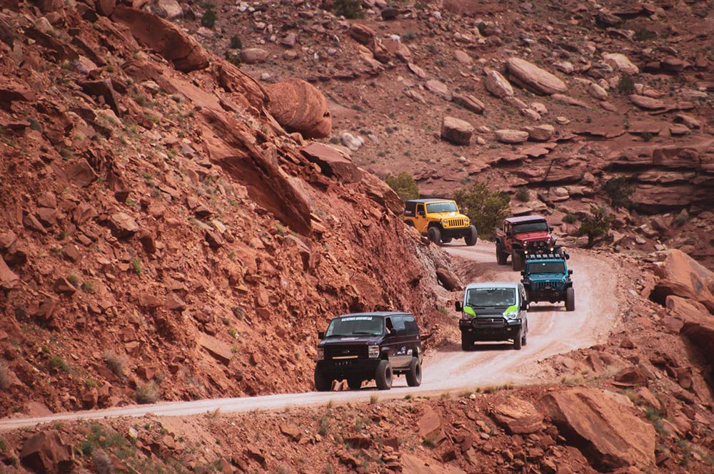 Off-road Shocks in Moab, Utah Canyonlands National Park